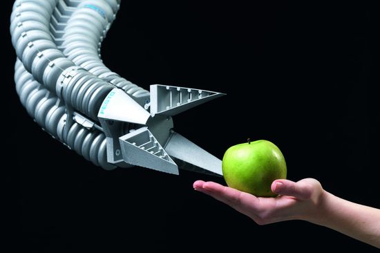 Festo und das ACIN der TU Wien - Hand in Hand. Quelle: Festo AG & Co. KG