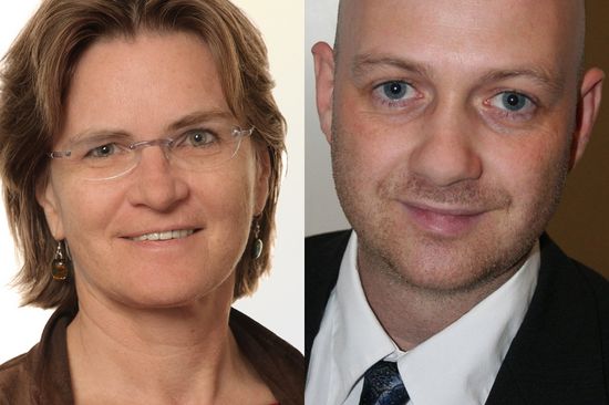 Prof. Ulrike Diebold und Prof. Günther Rupprechter