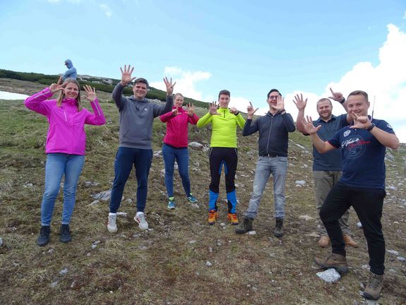 MBA Kick-off in May 2021 in the Vienna Woods