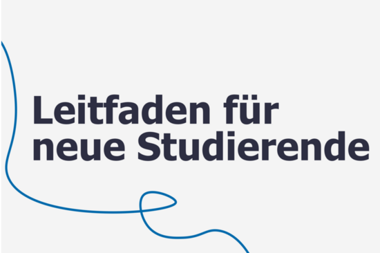 [Translate to English:] Logo des Leitfadens für neue Studierende