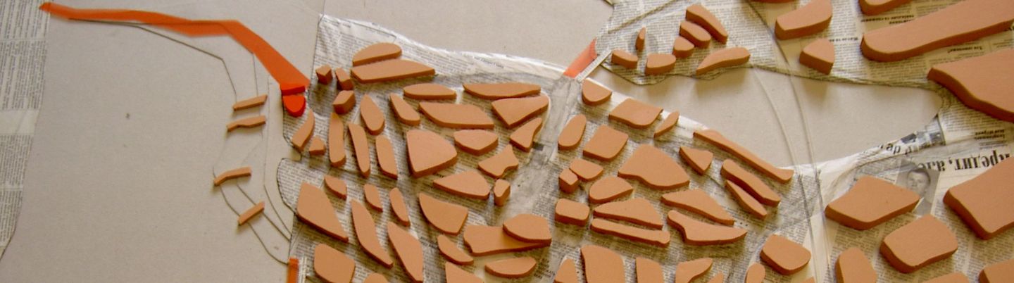 Concept model of an urban design