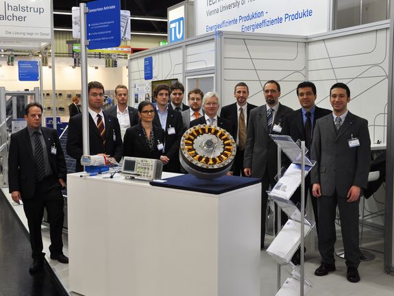 Das war die TU Wien bei der SPS im Jahr 2012 - auch in diesem Jahr ist die TU Wien dort wieder vertreten.