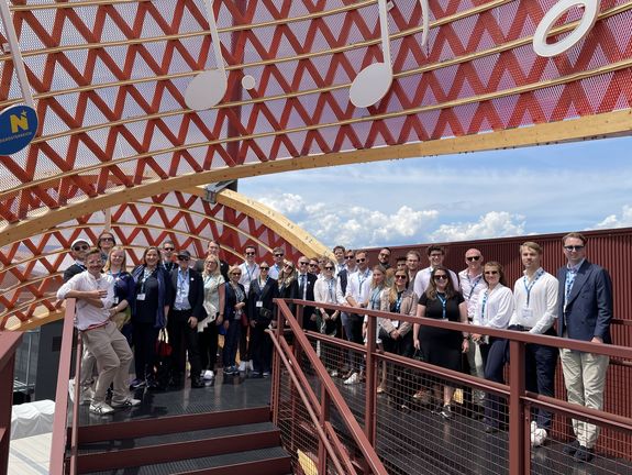 Gruppenbild Österreich Pavillon EXPO 2025