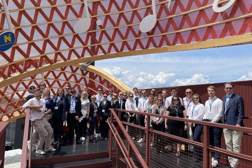 Gruppenbild Österreich Pavillon EXPO 2025
