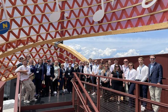 Gruppenbild Österreich Pavillon EXPO 2025
