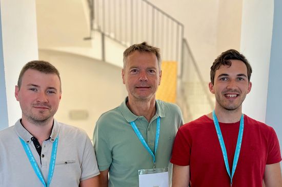 three people at TU Wien