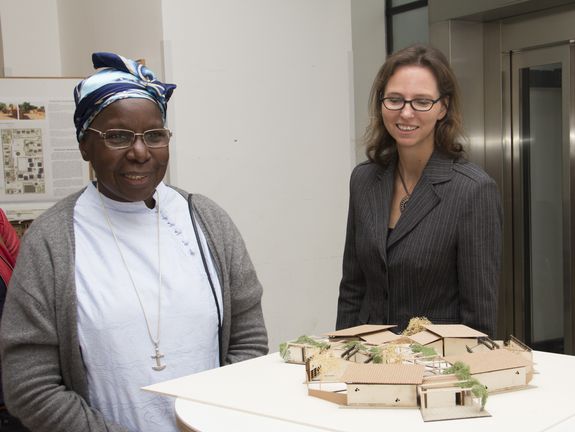 Marie Catherine Kingbo und Prof. Andrea Rieger-Jandl