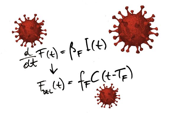 Neue Formeln für die Beschreibung der Epidemie
