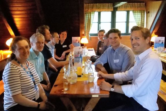 DI Siber-Schmied with students and alumni