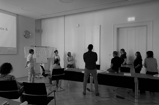 Gruppenfoto eines Compliance Workshops