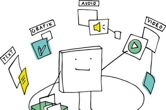 [Translate to English:] icons ordnet viele dinge zu