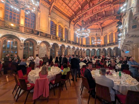 Ballroom at Palais Ferstel (gala dinner)