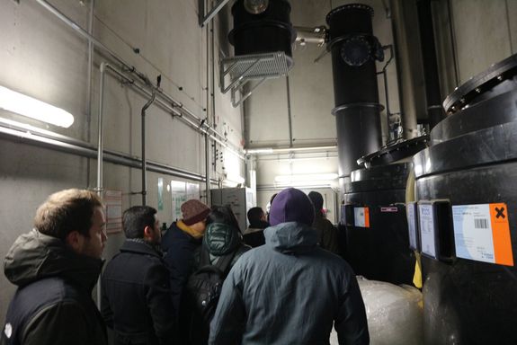 Exkursion zur Biogasanlage Bruck/Laitha