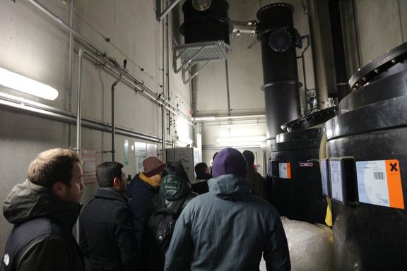 Exkursion zur Biogasanlage Bruck/Laitha 