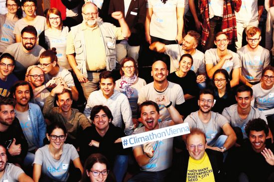 Climathon-Community Gruppenfoto