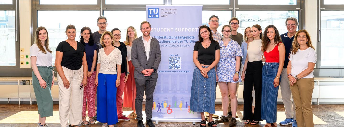 Teamfoto Student Support.