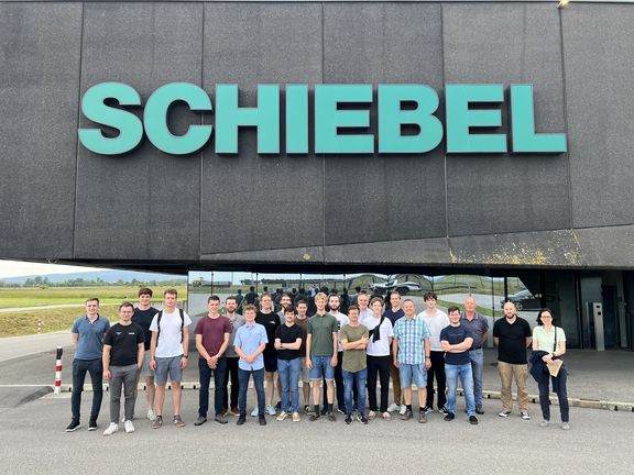 gruppenfoto Firma Schiebel