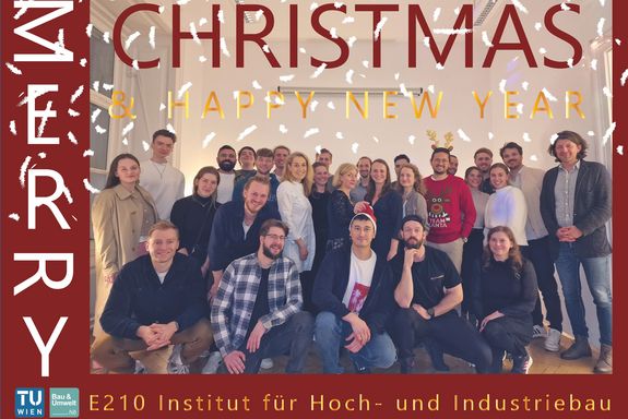 Foto des Teams bei der Weihnachtsfeier 2023