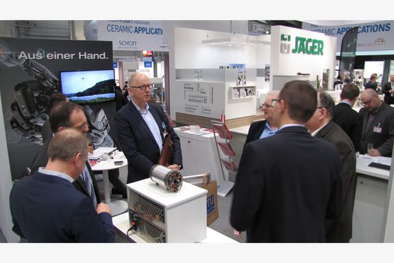 TU Wien at Hannover Messe 2017 – sensorless magnetic bearings – 05
