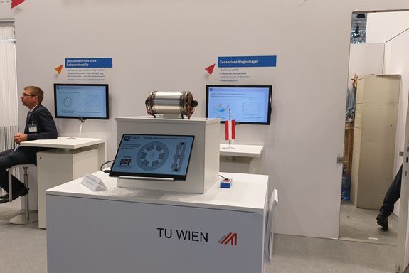 Sensorless magnetic bearing - hall 11, Automation Motion & Drives