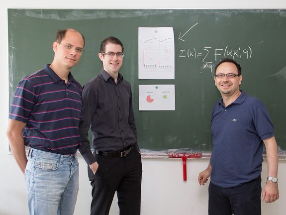 Georg Rohringer, Thomas Schäfer und Alessandro Toschi (v.l.n.r.)