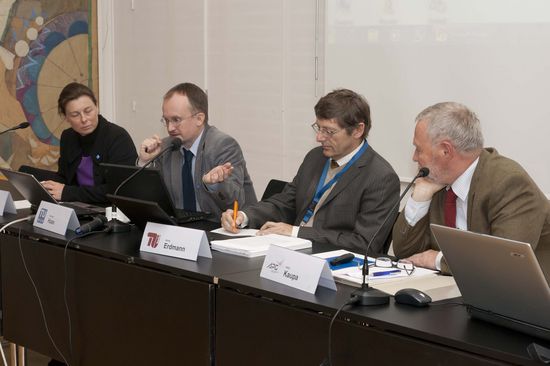 Gudrun Weinwurm (TU Wien), Reinhard Haas (TU Wien), Georg Erdmann (TU Berlin), Heinz Kaupa (APG)