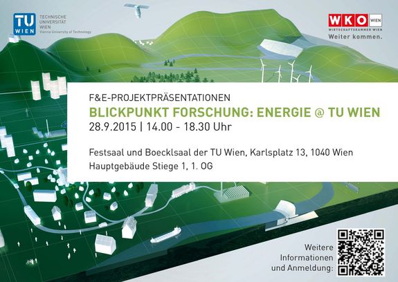 Blickpunkt Forschung: Energie @ TU Wien