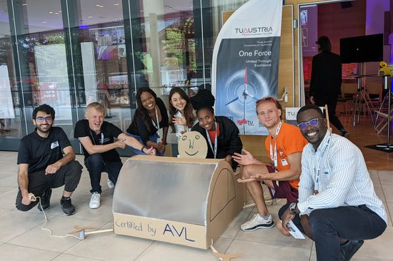 Teilnehmer_innen des TU Austria Innovationsmarathons 2022