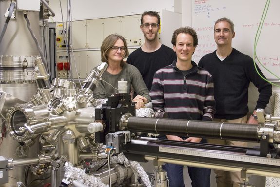 [Translate to English:] Ulrike Diebold, Daniel Halwidl, Wernfried Mayr-Schmölzer, Florian Mittendorfer