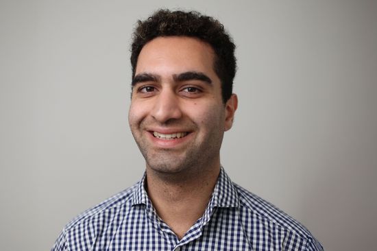 a man with black hair