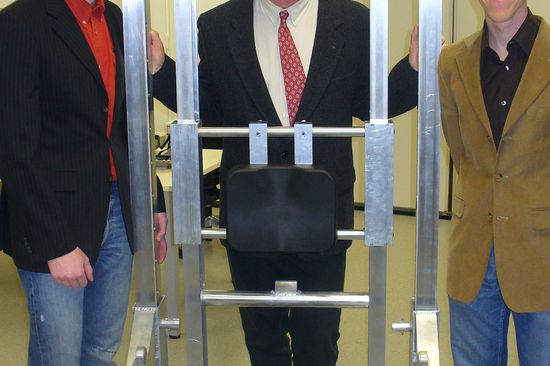 v.l.n.r. Georg Adamcik, Thomas Angeli, Norbert Barta