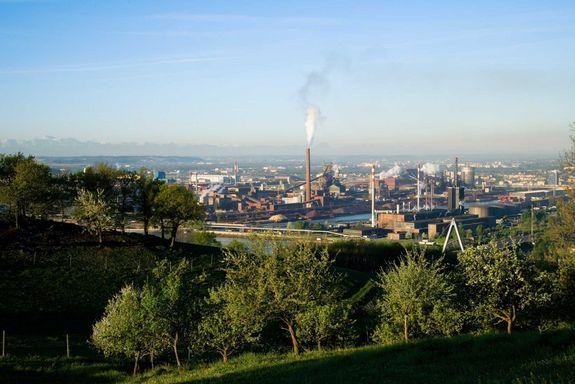 [Translate to English:] Die voestalpine in Linz [1]