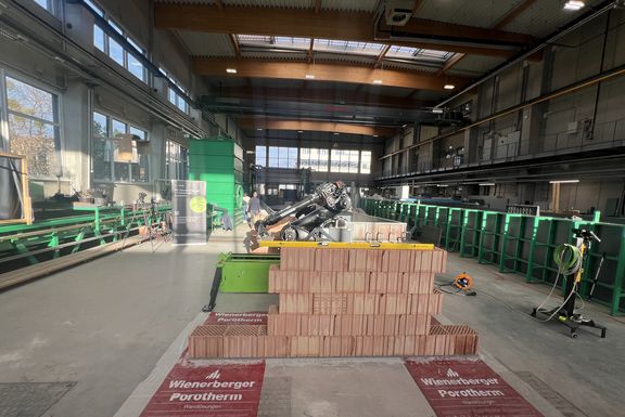 factory with bricks