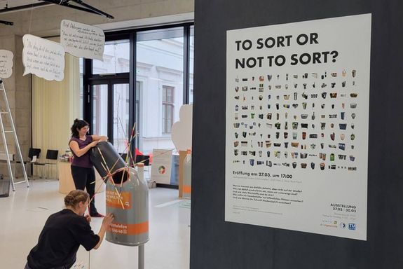 [Translate to English:] UrbanWaste Ausstellung