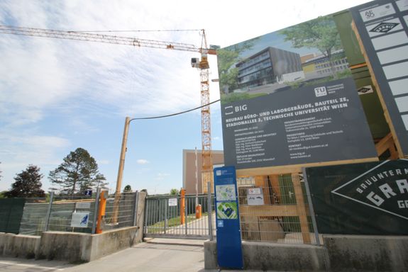 Baustelle Atominstitut