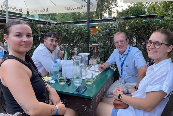 IMMO Students with Bob Martens