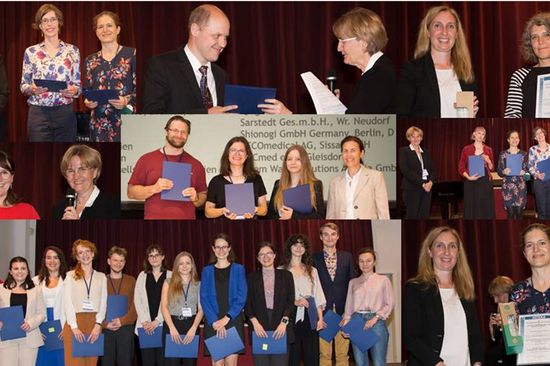 Collage, bestehend aus Personenbildern die im Rahmen der OEGHMP entstanden sind.