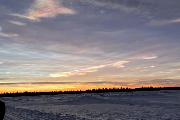 Farbiger Himmel