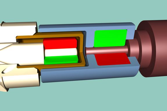 CAD-Design der Magnetkupplung