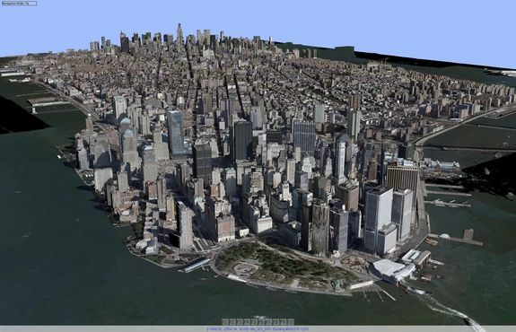 Echtzeit Rendering eines sehr großen Stadtmodells. Durch die immer realistischere Abbildung der Wirklichkeit in computergenerierten 3D Modellen, müssen auch Renderingalgorithmen immer leistungsfähriger werden. Echtzeit Rendering eines sehr großen Stadtmodells. Durch die immer realistischere Abbildung der Wirklichkeit in computergenerierten 3D Modellen, müssen auch Renderingalgorithmen immer leistungsfähriger werden.