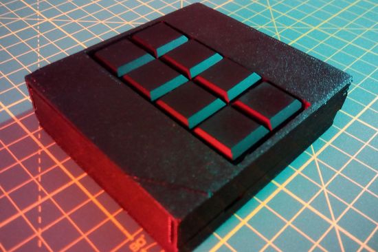 Tastatur für Blinde