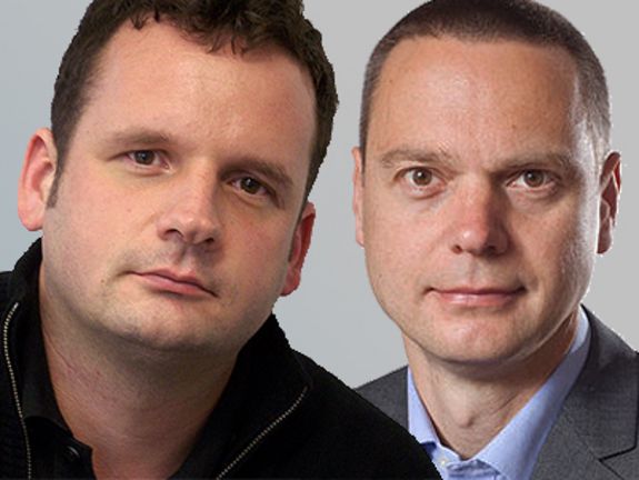 Prof. Helmut Veith (l) und Prof. Stefan Szeider (r)