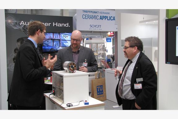 TU Wien at Hannover Messe 2017 – sensorless magnetic bearings – 04