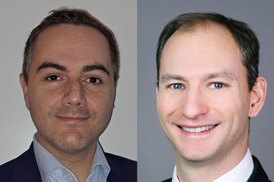 Porträts Lado Filipovic und Matthias Steiger (von links) 