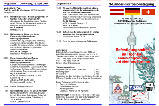 ECM 2009: 14. bis 17. April 2009