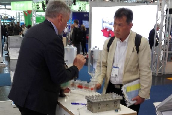 TU Wien stand at hall 13 „Energy Solutions“