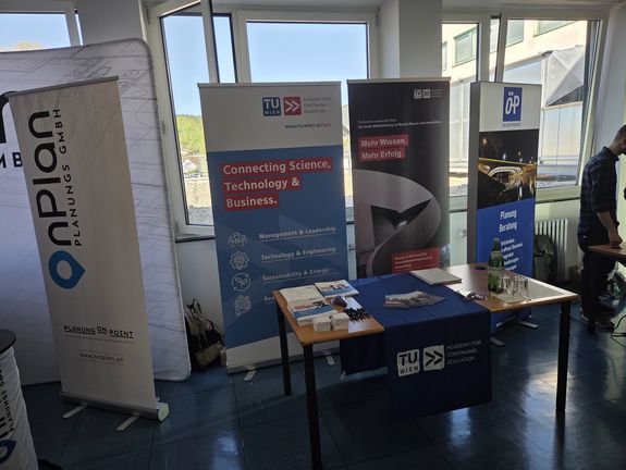 Booth of TU Wien Academy