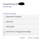 TISS Aussendungen TISS Aussendungen