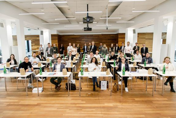 Group of Students and guests