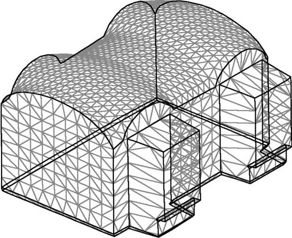 Abb. 4: Kanten als Basis für ein Innenraummodell aus TLS-Daten